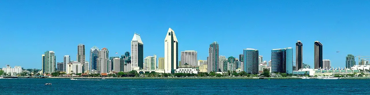 san diego skyline panorama